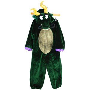 Dragon Costume One Piece Full Body Suit Child Size 5-6